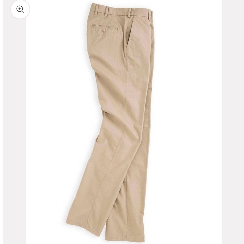 NWT Peter Millar Men's Khaki Soft Touch Twill Trouser - Size 40